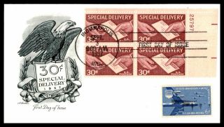 Mayfairstamps Us Fdc 1957 Special Delivery 1957 Fdb885