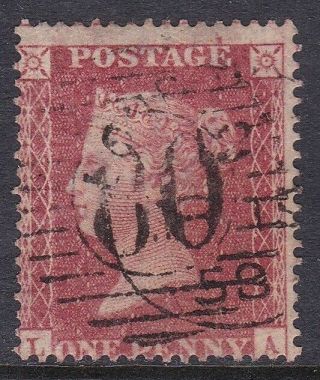 Gb 1856 - 58 1d Rose Red On White Paper,  Perf.  16,  Cat £80