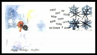 Mayfairstamps Us Fdc 2006 Christmas Happy Holiday 