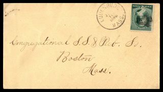 Mayfairstamps Us Postal History 1869 Luwenburg To Boston Massachusetts Massachus