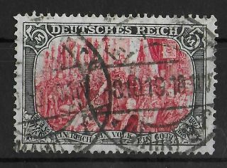 Germany Reich 1915 - 1919 5 M Michel 97aii Cv €130 Signed Bpp Vf