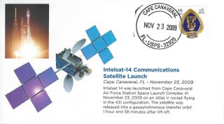 2009 Intelsat - 14 Communications Satellite Launch Cape Canaveral 23 November