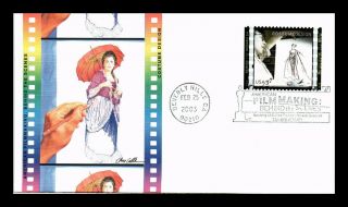 Dr Jim Stamps Us Costume Design Film Making Behind The Scenes Fdc Cover
