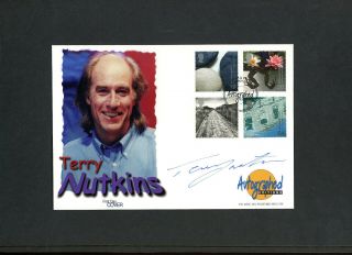 2000 Water & Coast Pembrokeshire Coast National Park Fdc Signed By Terry Nutkins