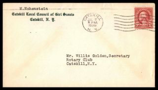 Mayfairstamps Us 1936 York Catskill Local Council Of Girl Scouts Cover Wwb_4
