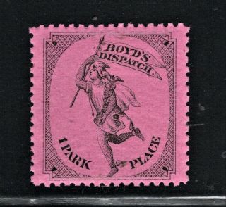 Hick Girl Stamp - U.  S.  Local Post Stamp Boyd 