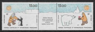 French Antarctic Taaf 1991 Polar Research Institute Strip Mnh
