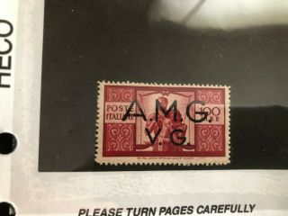 Italy Amg Stamp Scott 1ln13 Mlhog Scv 29.  00 Bb6032