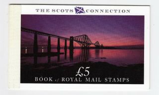 Gb Prestige Booklet 1989 The Scots Connection (sgdx10) - Complete - Mnh