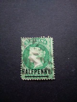 British Colony - St.  Helena - Stamps Q.  Victoria Scott 32 1/2p On 6p 1882