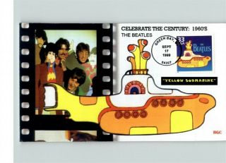 The Beatles,  British Rock & Roll,  Yellow Submarine,  1999 First Day Of Issue