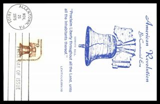 Mayfairstamps 1975 Us Fdc American Revolution Liberty Bell First Day Cover Wwb_3