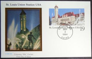Us Postal Card 1994 St.  Louis,  Mo (e2) Colorano St.  Louis Union Station