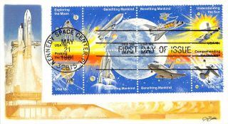 1981 Kennedy Space Center Space Shuttle Launch First Day Cover By Fleetwood