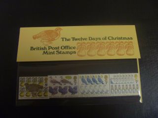 British Post Office Presentation Pack - No: 97 - 1977 - Twelve Days Of Christmas