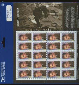 1999 James Cagney Legends Of Hollywood Stamp Sheet Scott 3329 Mnh