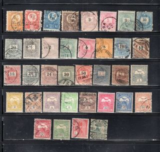 Hungary Magyar Poste Europe Stamps Some Sets Lot 558