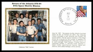 Mayfairstamps Us 1997 Return Of Atlantis Sts 84 Colorano Silk Cover Wwb_32567