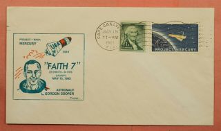1963 Mercury Atlas 9 Faith 7 Launch Gordon Cooper Cape Canaveral Fl