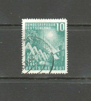 West Germany 1949 - Opening Of The Parliament,  Bonn - 10pf
