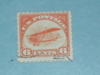 6 Cent Curtiss Jenny Airmail Stamp (c - 1)