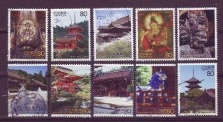 Japan Comm.  C1798 2nd World Heritage Series 3,  2001.  6.  22 - Am9199