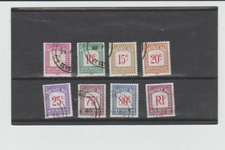 Seychelles 1980 Postage Dues Fu Sg D11/18