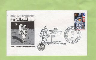 Usa,  25th Anniversary Of Apollo 11,  Fdc (6239