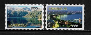 Azerbaijan 769 - 70 Mnh Set - 2004 Europa - Scenic Views - Nature
