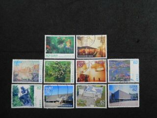 Japan Commemo Stamps (world Heritage Series No.  10)