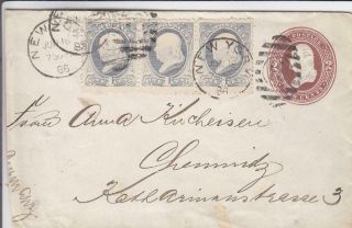 1886,  York,  Ny To Chemnitz,  Germany (s16508)