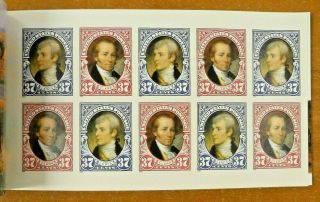 US Stamps MNH Scott 2855 - 3856 (6 Panes) Lewis Clark Prestige Bk FV $22.  20 3