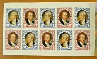 US Stamps MNH Scott 2855 - 3856 (6 Panes) Lewis Clark Prestige Bk FV $22.  20 4