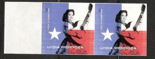 2013 4786 Lydia Mendoza Pair Without Die Cuts Music Icons Series