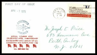 Mayfairstamps Discover America First Continental Congress 1975 Fdc Wwb_28553