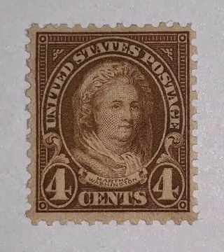 Travelstamps: 1926 - 1928 Us Stamps Scott 636,  4c,  Mogh Martha Washington