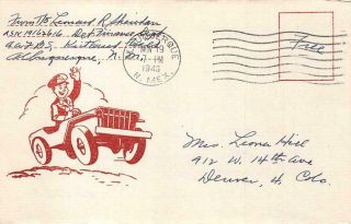 World War Ii Patriotic,  11/09/43,  Soldier Driving A Jeep [e549023]