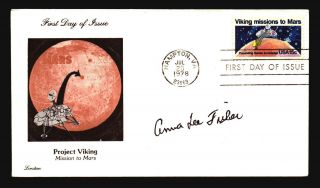 Anna Lee Fisher 1978 Signed Project Viking Fdc - Z19127