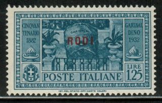 Italy Rodi 51 1932 Mlh