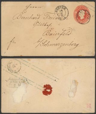 Germany Saxony - Postal Stationery Dobeln 35142/16