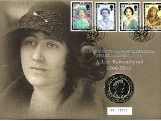 Uk - First Day Cover In Memory Of The Queen Mother - Stamps And Coin