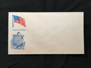 Us Civil War Patriotic Cover Stand By The Flag