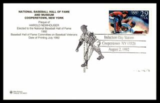 Mayfairstamps Us Fdc 1992 Olympics Baseball First Day Postcard Wwb33461
