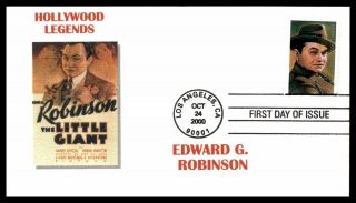 Mayfairstamps Us Fdc 2000 Ed Robinson The Little Giant First Day Cover Wwb33589