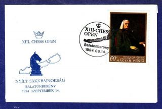 Ca Chess Schach Hungary 14.  09.  1994 Special Cancel Special Cover Budapest