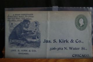 Adv.  Cover / American Family Soap - Jas.  S.  Kirk & Co.  / Chicago