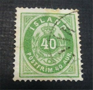 Nystamps Iceland Stamp 14 $250