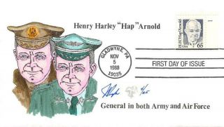 2191 65c Hap Arnold,  Pugh H/p Hand Painted [e547844]