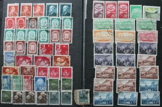 70 Pieces Of P R China 1949 - 1959 Stamps