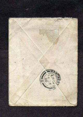 BOER WAR.  1900.  COVER.  QV 1d LILAC.  ' FIELD POST OFFICE BRITISH ARMY,  SOUTH AFRICA ' 2